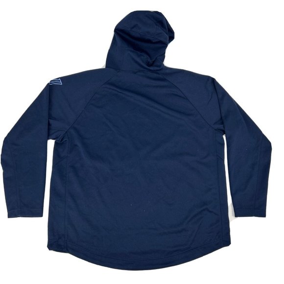 Villanova Wildcats Sweatshirt Men's XXL Blue Nike Long Sleeve Hoodie Fleece - Picture 7 of 11